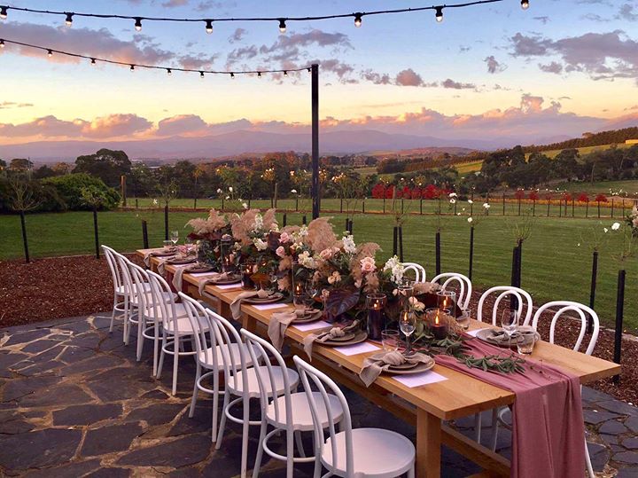 Yarra Valley Dining under the stars Bridal Expos Melbourne