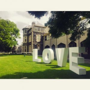 Love Letters Melbourne Wedding Hire