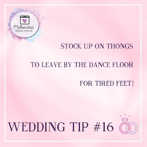 Wedding Tip