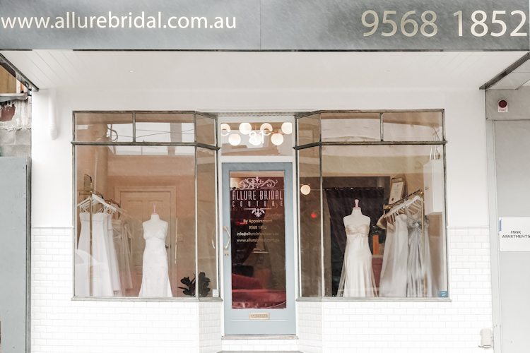 Allure Sth East Melb Wedding Dress Shops