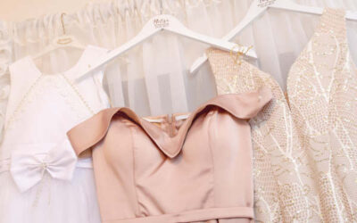 Choosing matching wedding wardrobes